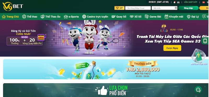 V9bet Lịch sử hình thành