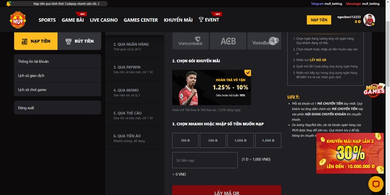 Lưu ý khi tham gia và sử dụng mã quà tặng từ MU9