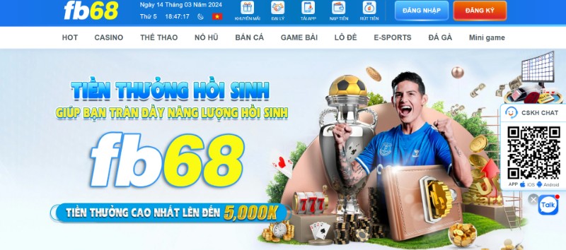 Link truy cập FB68 an toàn, mới nhất phát hành năm 2024