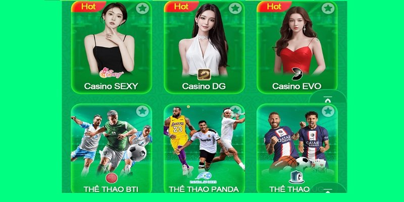 Kho game giải trí đổi thưởng hit hot của 6FF